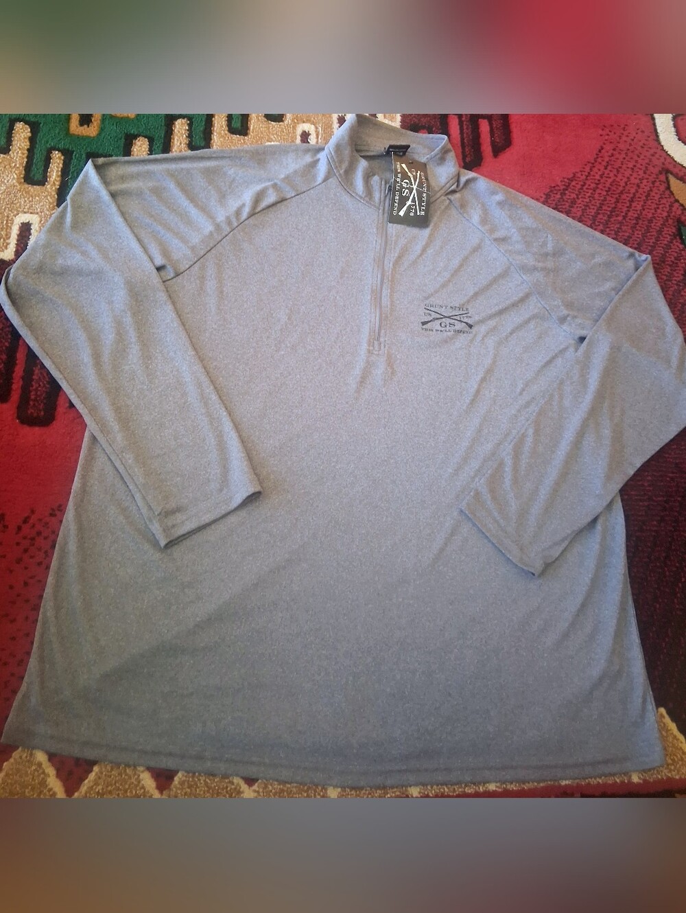 NWT Grunt STYLE brand Gray Mens Shirt, Sz XXL